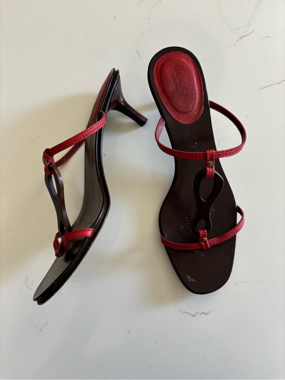 Vintage Gucci Tom Ford Heels Horsebit Sandals